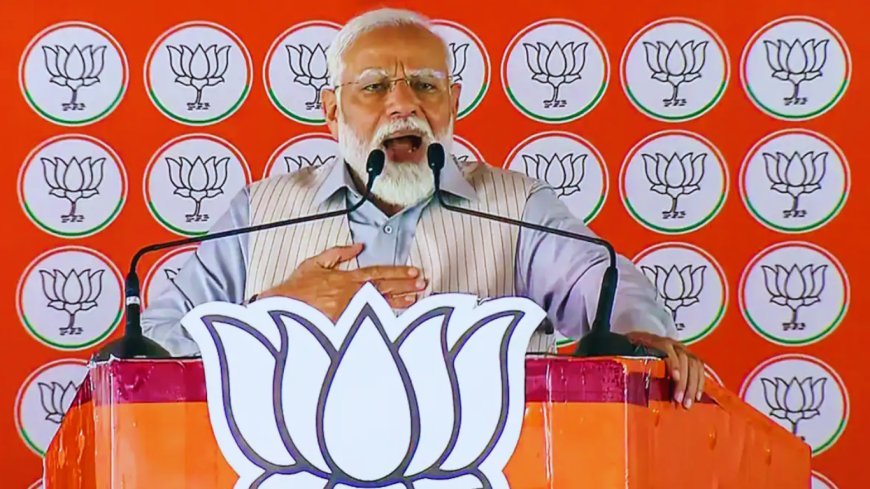 PM Modi will launch the BJP's election campaign in Chhattisgarh and Maharashtra today for the Lok Sabha Election of 2024.